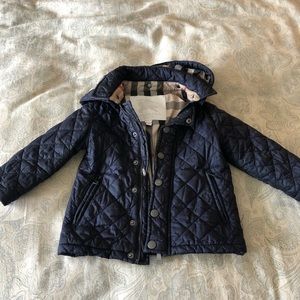 Burberry children’s quilted jacket